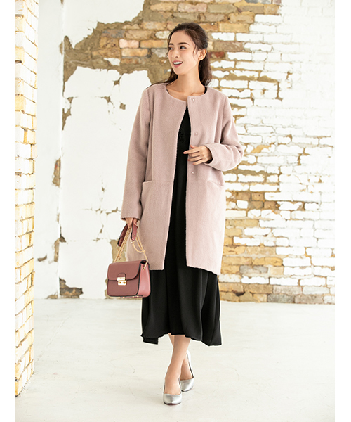 fifth（フィフス）の「フラップチェーンミドルショルダーバッグ（ショルダーバッグ・レディース・ブラック/パープル/レッド/ピンク/グレー/グリーン・FREE）」の22枚目の写真