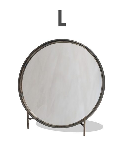 WEST VILLAGE TOKYO（ウェストビレッジトーキョー）の「ROUND MIRROR(L)　ラウンドミラーLサイズ（ミラー・レディース・その他・LARGE）」の2枚目の写真
