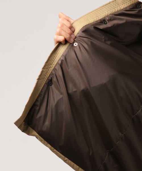 MR.OLIVE（ミスターオリーブ）の「WATER PROOF MICRO TWILL / 2 WAY DOWN JACKET（ダウンジャケット/コート・メンズ・ブラック/ベージュ/ネイビー/レッド・SMALL/MEDIUM/LARGE/X-LARGE）」の21枚目の写真