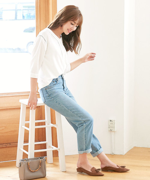 KOBE LETTUCE（コウベレタス）の「バブーシュにもなる2Wayタッセルフラットシューズ＊レディース[I1620]神戸レタス（その他シューズ・レディース・キャメル/グレー/ブラック・S/L/M/LL）」の10枚目の写真