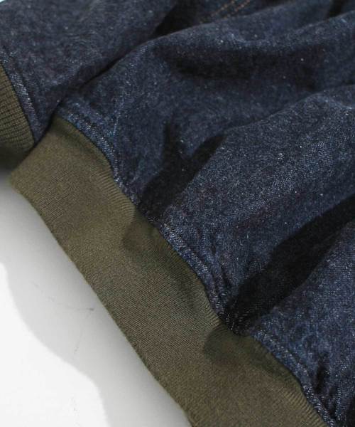 HOUSTON(ヒューストン)の「【Denime×HOUSTON】デニムタンカースジャケット(デニムジャケット・メンズ・インディゴブルー・SMALL/MEDIUM/LARGE/X-LARGE)」の9枚目の写真