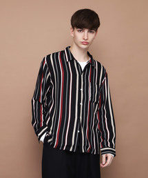 EMMA CLOTHES（エマクローズ）の「マルチストライプL/Sレギュラーカラーシャツ（シャツ/ブラウス）」