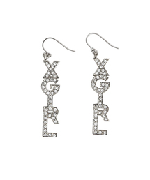 X-girl | LINED LOGO EARRINGS(ピアス（両耳用）)