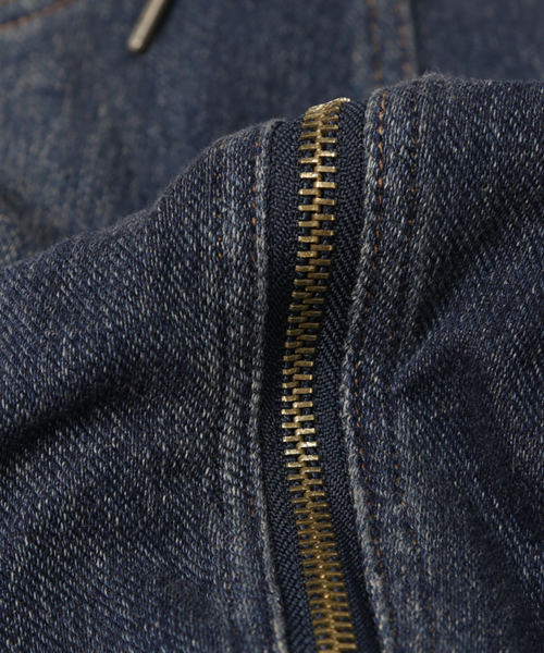 goa（ゴア）の「カットデニムスライダー付ロングスカート（スカート・レディース・インディゴブルー/ブラック・FREE）」の11枚目の写真