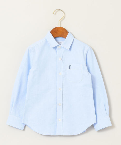 green label relaxing(グリーンレーベルリラクシング)の「【キッズ】オックスフォードシャツ(シャツ/ブラウス・キッズ・イエロー/オフホワイト/ライトブルー・105/135/125/115/95)」の3枚目の写真