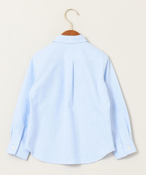 green label relaxing(グリーンレーベルリラクシング)の「【キッズ】オックスフォードシャツ(シャツ/ブラウス・キッズ・イエロー/オフホワイト/ライトブルー・105/135/125/115/95)」の4枚目の写真