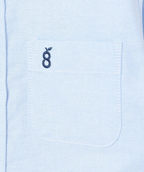 green label relaxing(グリーンレーベルリラクシング)の「【キッズ】オックスフォードシャツ(シャツ/ブラウス・キッズ・イエロー/オフホワイト/ライトブルー・105/135/125/115/95)」の9枚目の写真