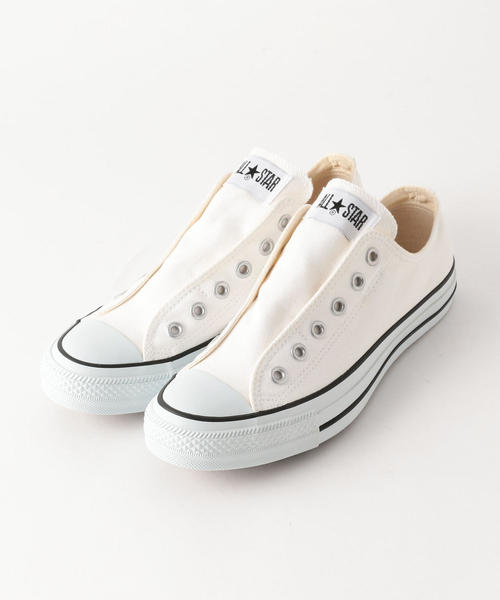 CONVERSE（コンバース）の「OC CONVERSE SLIPⅢOX（スニーカー・レディース・ブラック/ホワイト・22cm/23cm/25cm/24cm）」の4枚目の写真