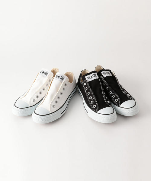 CONVERSE（コンバース）の「OC CONVERSE SLIPⅢOX（スニーカー・レディース・ブラック/ホワイト・22cm/23cm/25cm/24cm）」の9枚目の写真