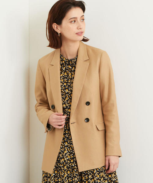 GREEN LABEL RELAXING ダブルジャケット 38サイズ グリーンレーベル