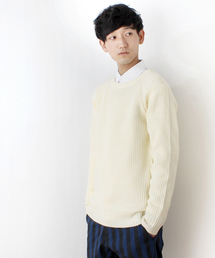 WEGO | WEGO/畦編みラグランニット(ニット/セーター)