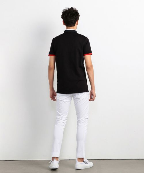 ARMANI EXCHANGE（アルマーニエクスチェンジ）の「【A|Xアルマーニ エクスチェンジ】AXエンボスロゴ　ポロシャツ（ポロシャツ・メンズ・ブラック/ホワイト・LARGE/MEDIUM/SMALL/X-SMALL/X-LARGE）」の11枚目の写真