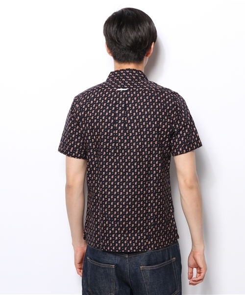 And A（アンドエー）の「S/S ペーズリーシャツ (DELUXE for Bodega)（シャツ/ブラウス・メンズ・ネイビー/マスタード・Msize/Lsize）」の9枚目の写真