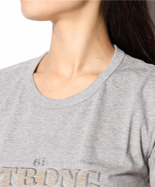 goa（ゴア）の「WORKERS LOGOｿﾌﾄ天竺tee（Tシャツ/カットソー・メンズ・オフホワイト/グレー/ベージュ/カーキ・FREE）」の8枚目の写真