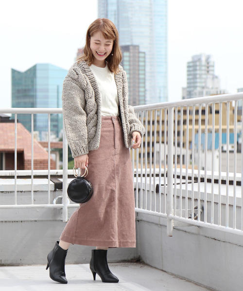 Ron 完売 ebure ワイドコーデュロイスカート Herman - 完売 エブール  