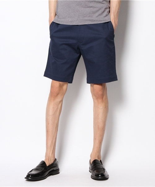ABAHOUSE(アバハウス)の「コンパクトチノストレッチ ショートパンツ(チノパンツ・メンズ・ホワイト/ベージュ/インディゴブルー・4/3/1/2)」の3枚目の写真