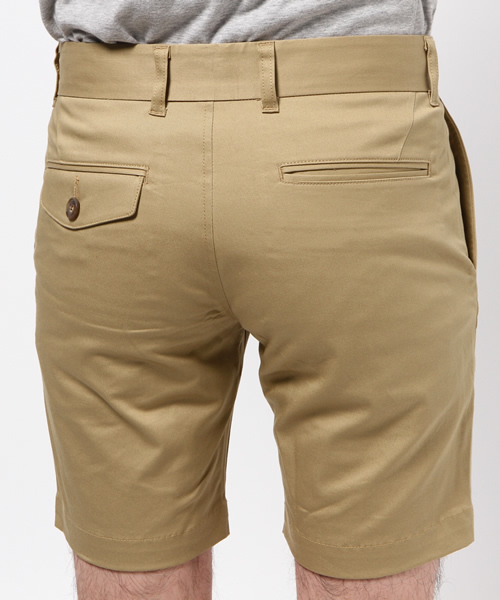 ABAHOUSE(アバハウス)の「コンパクトチノストレッチ ショートパンツ(チノパンツ・メンズ・ホワイト/ベージュ/インディゴブルー・4/3/1/2)」の16枚目の写真