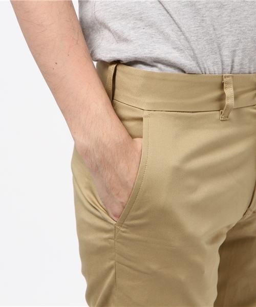 ABAHOUSE(アバハウス)の「コンパクトチノストレッチ ショートパンツ(チノパンツ・メンズ・ホワイト/ベージュ/インディゴブルー・4/3/1/2)」の9枚目の写真