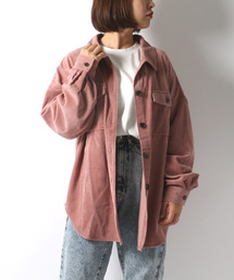 VENCEEXCHANGE | コーデュロイビックポケットオーバーシャツ(シャツ/ブラウス)