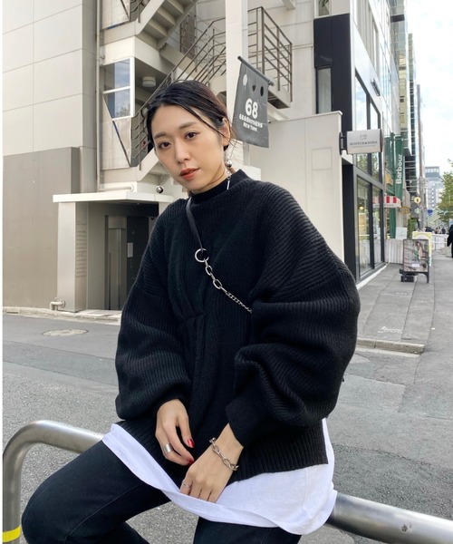 セール ブランド古着 長袖ニット ニット セーター Who S Who Gallery フーズフーギャラリー のファッション通販 Zozoused