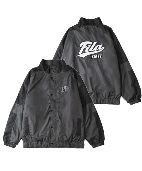 セール】【FILA/フィラ】ブランド ロゴ オーバーサイズ 切替 スタンド