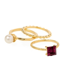 BEAUTY&YOUTH UNITED ARROWS | BYSFU MIX 3連リング(リング)