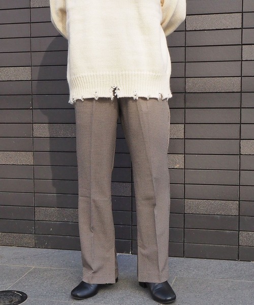 tiptop(ティップトップ)の「【web限定アイテム】センタープレスパンツ(スラックス・レディース・ブラウン/サックスブルー/ピンク/ライトグリーン/ブラック/アイボリー/グリーン/A/B・FREE)」の22枚目の写真