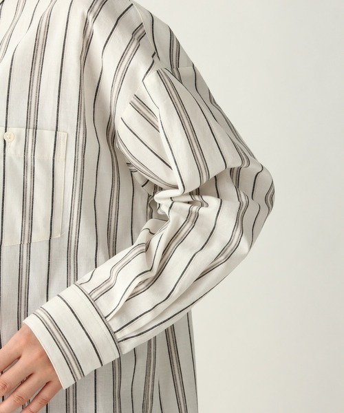 A part by（アパートバイ）の「CoTeLiオーバーシャツ 910307（シャツ/ブラウス・レディース・アイボリー/ブラック系その他/ブラウン系その他/オレンジ・FREE）」の16枚目の写真