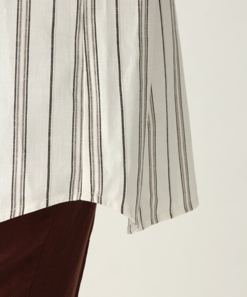 A part by（アパートバイ）の「CoTeLiオーバーシャツ 910307（シャツ/ブラウス・レディース・アイボリー/ブラック系その他/ブラウン系その他/オレンジ・FREE）」の18枚目の写真