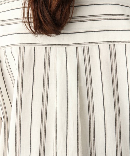 A part by（アパートバイ）の「CoTeLiオーバーシャツ 910307（シャツ/ブラウス・レディース・アイボリー/ブラック系その他/ブラウン系その他/オレンジ・FREE）」の20枚目の写真