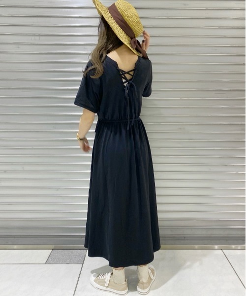 セール バックレースアップカットワンピース 5364 ワンピース Heather ヘザー のファッション通販 Zozotown