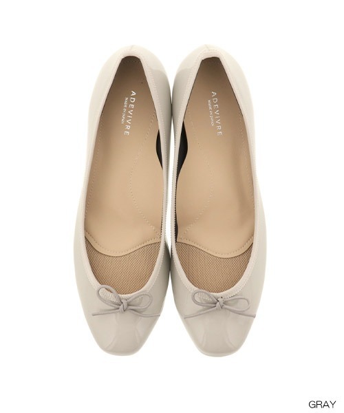 A de Vivre(アドゥヴィーヴル)の「晴雨兼用パンプス(パンプス・レディース・グレー/ブラック/ブラック系その他/レッド・24/24.5/23/23.5/25/22.5)」の3枚目の写真