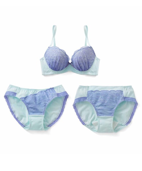 flufeel（フラフィール）の「毎日おそろいで心ときめく　ブラ＆ショーツ＆サニタリーショーツ（ブラ&ショーツ・レディース・パープル/オレンジ/ピンク系その他・1/11/8/10/9/7/12/18/19/21/2/4/22/20/17/15 /14/13/5/3/6）」の10枚目の写真