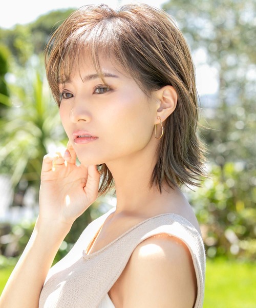 Edit Sheen(エディットシーン)の「ハートフープイヤリング(イヤリング・レディース・ゴールド・FREE)」の4枚目の写真