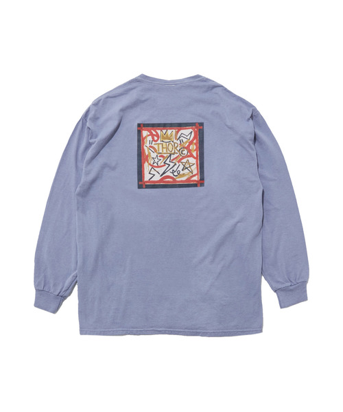 FRUIT OF THE LOOM/フルーツオブザルーム】 FTL×BASQUIAT LS TEE