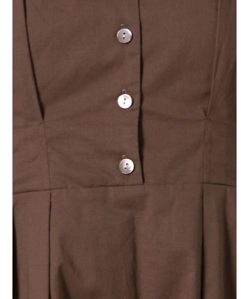 dazzlin（ダズリン）の「バックミニリボンロングワンピース（ワンピース・レディース・ブラウン/オフホワイト/グリーン・FREE）」の21枚目の写真