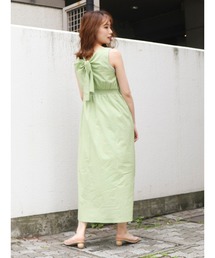 dazzlin | バックミニリボンロングワンピース(ワンピース)