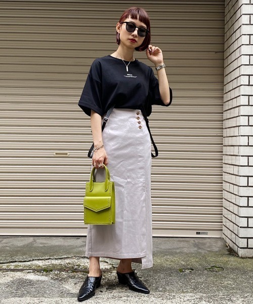 PAGEBOY（ページボーイ）の「ゴウヒサスツキナロースカート（スカート・レディース・ブラック/グレイッシュベージュ/レッド系その他・MEDIUM/SMALL）」の14枚目の写真