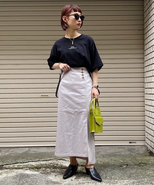 PAGEBOY（ページボーイ）の「ゴウヒサスツキナロースカート（スカート・レディース・ブラック/グレイッシュベージュ/レッド系その他・MEDIUM/SMALL）」の18枚目の写真