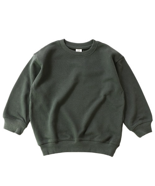 devirock(デビロック)の「BIGシルエットスウェットトレーナー(スウェット・キッズ・ライトブラウン/ダークブラウン/パープル系その他/ネイビー/スミクロ/ブラウン系その他/杢グレー・120cm/130cm/160cm/110cm/100cm/150cm/90cm/140cm/80cm)」の18枚目の写真