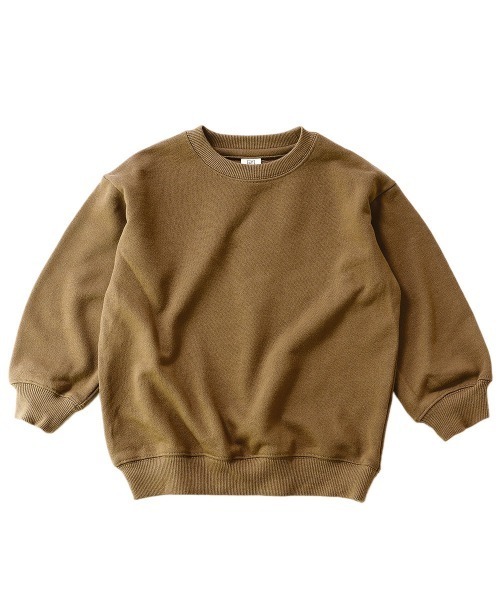 devirock(デビロック)の「BIGシルエットスウェットトレーナー(スウェット・キッズ・ライトブラウン/ダークブラウン/パープル系その他/ネイビー/スミクロ/ブラウン系その他/杢グレー・120cm/130cm/160cm/110cm/100cm/150cm/90cm/140cm/80cm)」の21枚目の写真