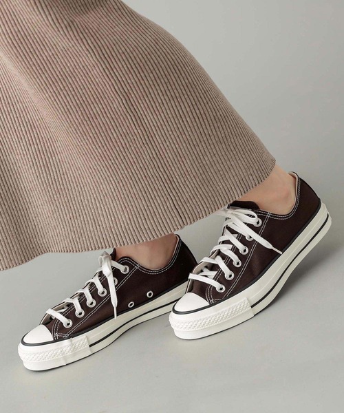 RIVE DROITE(リヴドロワ)の「【CONVERSE(コンバース)】オールスターJOX(スニーカー)」|ダークブラウン