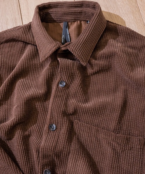 JOHN'S CLOSET(ジョンズクローゼット)の「【i】コーデュロイ バルーンスリーブ CPOジャケット(シャツ/ブラウス・メンズ・ベージュ/ブラック/ブルー/ブラウン/その他・X-LARGE/MEDIUM/LARGE)」の19枚目の写真