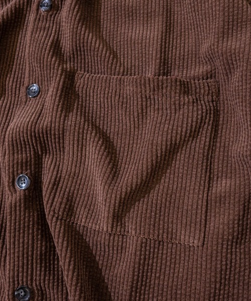 JOHN'S CLOSET(ジョンズクローゼット)の「【i】コーデュロイ バルーンスリーブ CPOジャケット(シャツ/ブラウス・メンズ・ベージュ/ブラック/ブルー/ブラウン/その他・X-LARGE/MEDIUM/LARGE)」の6枚目の写真