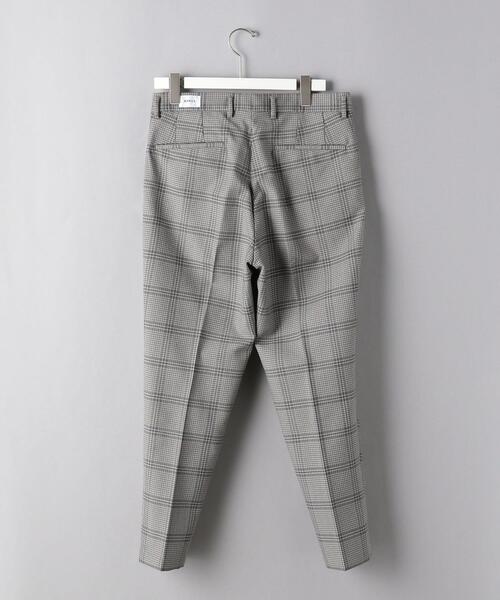 BEAUTY&YOUTH UNITED ARROWS（ビューティーアンドユースユナイテッドアローズ）の「BY TW チェック 1P ワイドテーパード アンクルパンツ（その他パンツ・メンズ・グレー/ダークブラウン・X-LARGE/MEDIUM/SMALL/LARGE）」の12枚目の写真