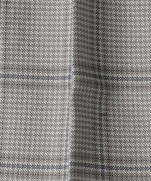 BEAUTY&YOUTH UNITED ARROWS（ビューティーアンドユースユナイテッドアローズ）の「BY TW チェック 1P ワイドテーパード アンクルパンツ（その他パンツ・メンズ・グレー/ダークブラウン・X-LARGE/MEDIUM/SMALL/LARGE）」の5枚目の写真