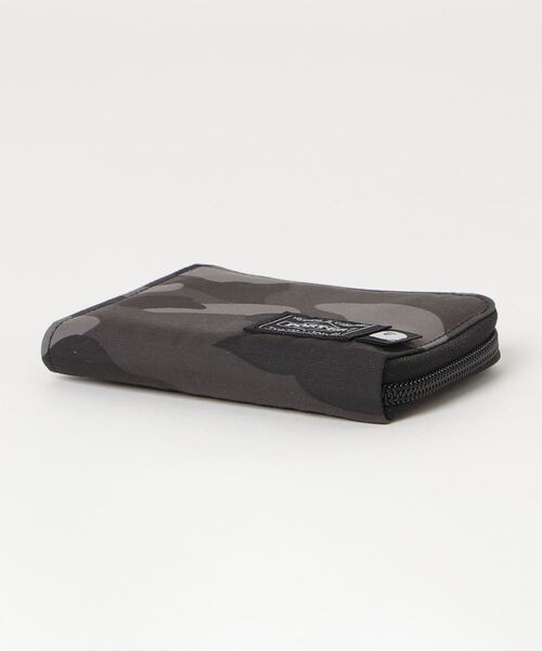 【美品】PORTER　×　APE 二つ折り財布　ブラック　カモ　エイプ　ナイロン PORTER COLOR CAMO WALLET（財布）｜A BATHING APE（ア