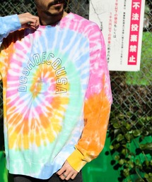 21 FL BASIC TIEDYE C/DC スウェット トレーナー タイダイ