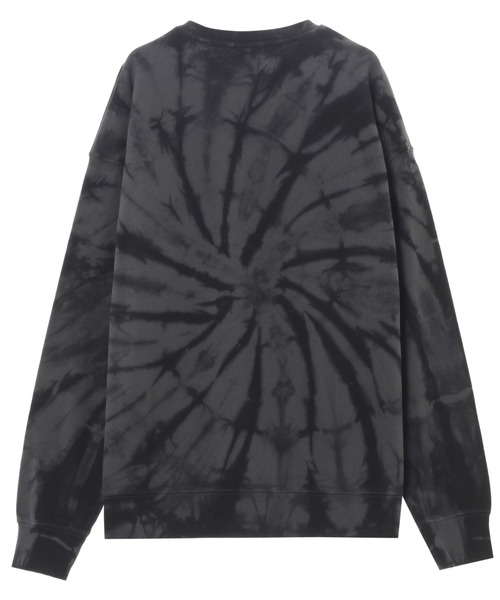 DC SHOES（ディーシーシューズ）の「21 FL BASIC TIEDYE C/DC スウェット トレーナー タイダイ（スウェット・メンズ・ブラック/マルチ・SMALL/MEDIUM/LARGE/X-LARGE）」の3枚目の写真