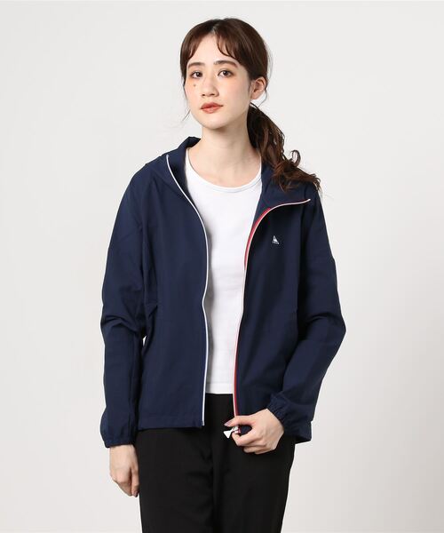 le coq sportif（ルコックスポルティフ）の「ルコックスポルティフ エアスタイリツシユウーブンジヤケツト（その他アウター・レディース・ホワイト/ネイビー/ブラック・XL/S/M/L）」の3枚目の写真